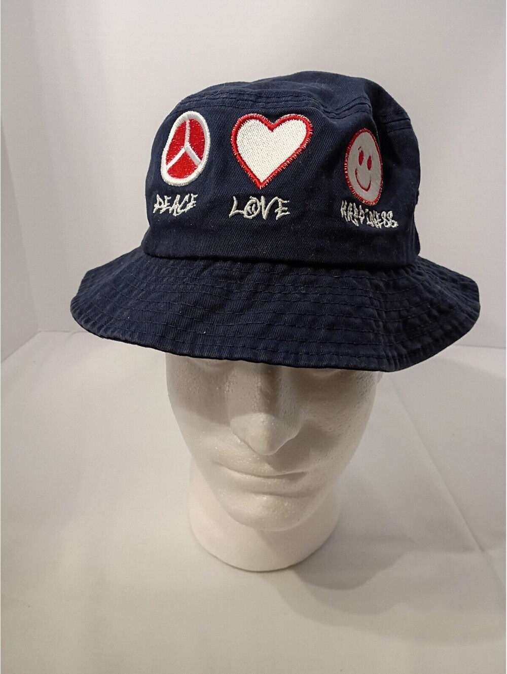 Lids Peace Love Happiness Bucket Hat 1123